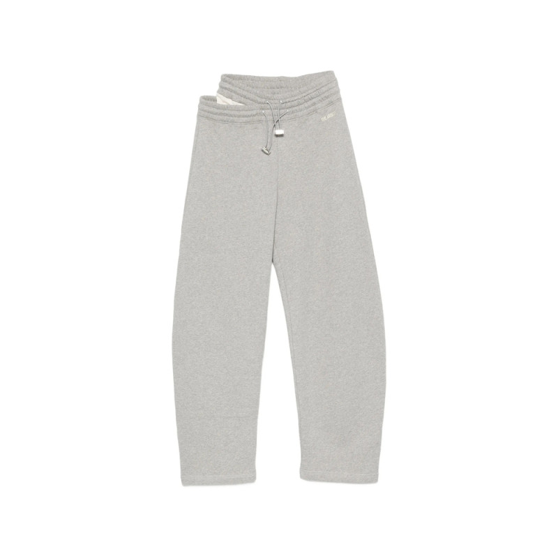 The Attico Layered-waistband Drawstring Track Pants
