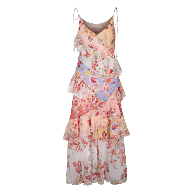 Zimmermann Awaken Floral-print Maxi Dress