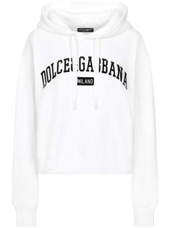 logo-print hoodie