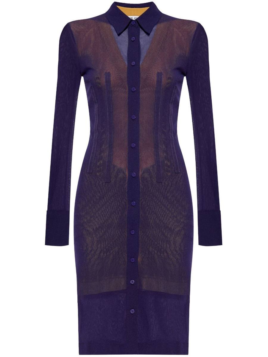 knitted midi dress
