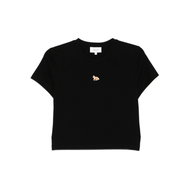 Maison Kitsuné Embroidered-logo T-shirt