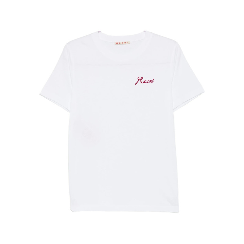 Marni SHORT-SLEEVED T-SHIRT REGULAR FIT CREWNE