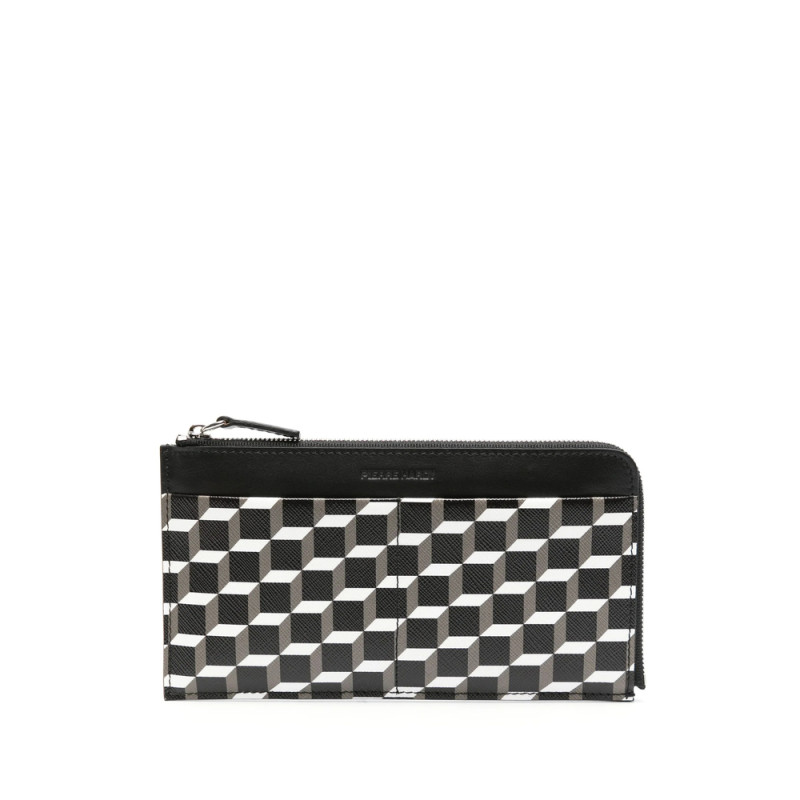 Pierre Hardy Palatine Cube Perspective-print Wallet