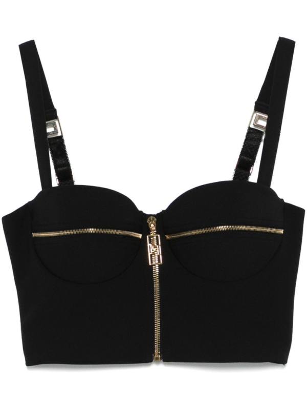 zip balconette top