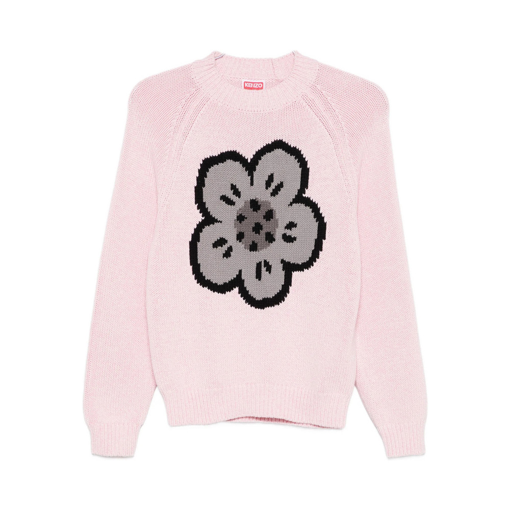 Kenzo Floral-motif Crew-neck Sweater