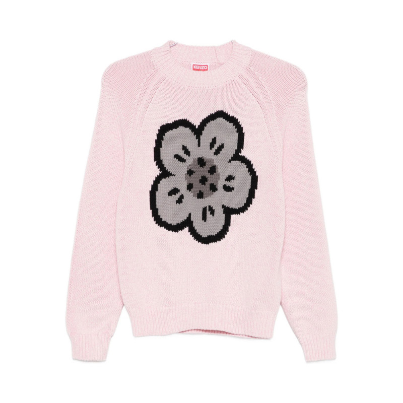 Kenzo Floral-motif Crew-neck Sweater
