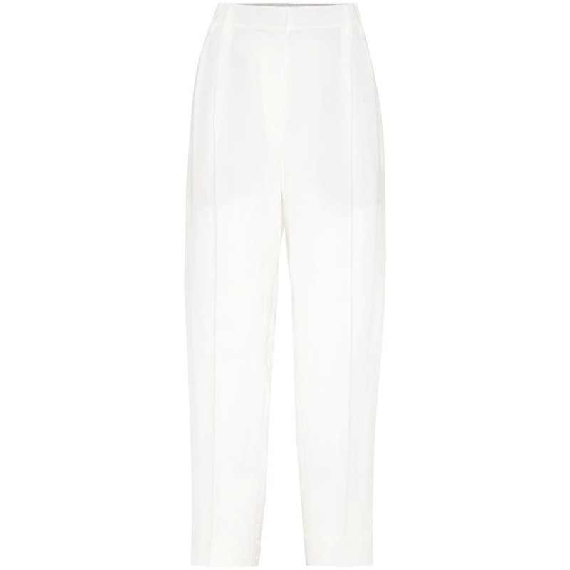 Brunello Cucinelli High-waist Cropped Trousers