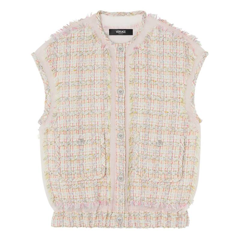 Versace Tweed Vest