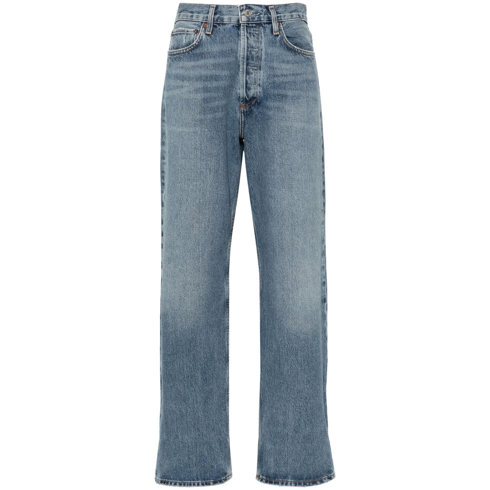 Agolde Fran Mid-rise Straight-leg Jeans