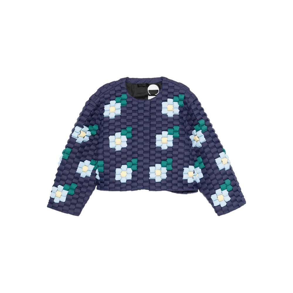 Raxxy Floral-quilted Padded Jacket