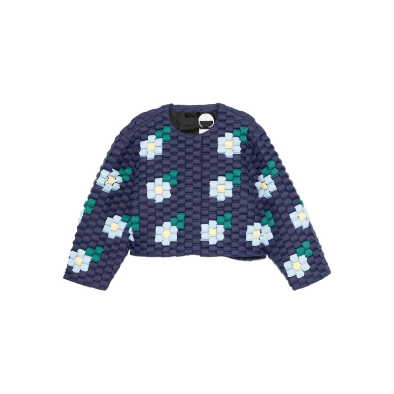 Raxxy Floral-quilted Padded Jacket