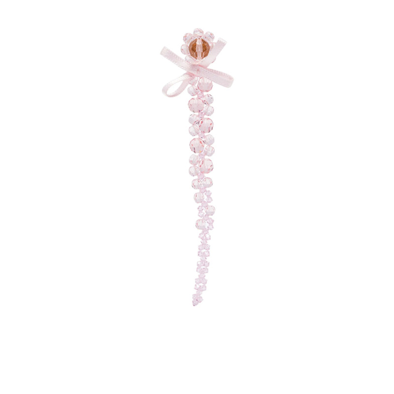 Simone Rocha Crystal-beaded Bow Earrings