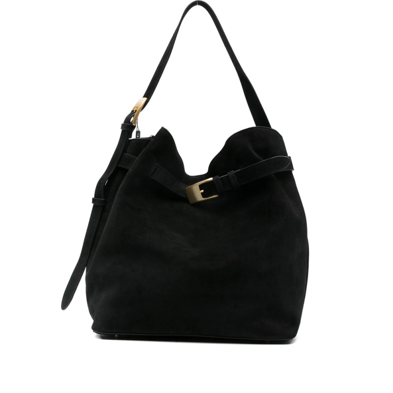 Elleme Buckle-detail Suede Tote Bag
