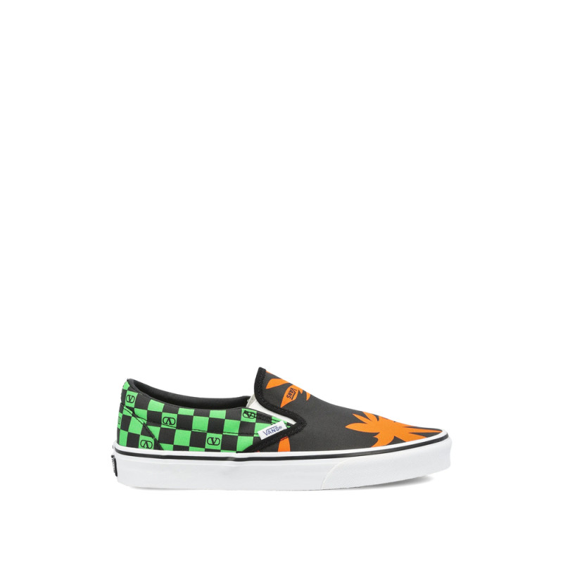 Vans X Valentino X Vans Classic Checkered Palm Sneakers