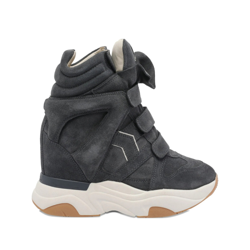 Isabel Marant Balskee Touch-strap Wedge Sneakers