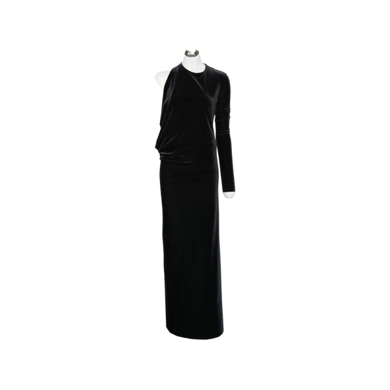 Amazuin Anja One-shoulder Backless Maxi Dress