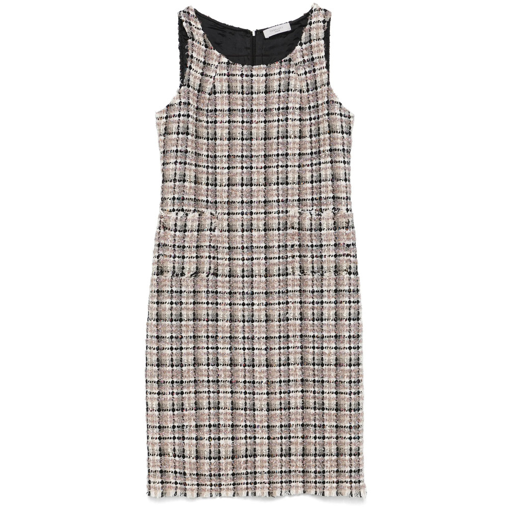 Charlott Tweed Midi Dress