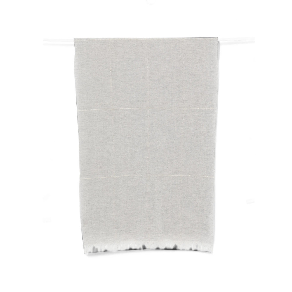 D'aniello Checked Fringed-edge Scarf