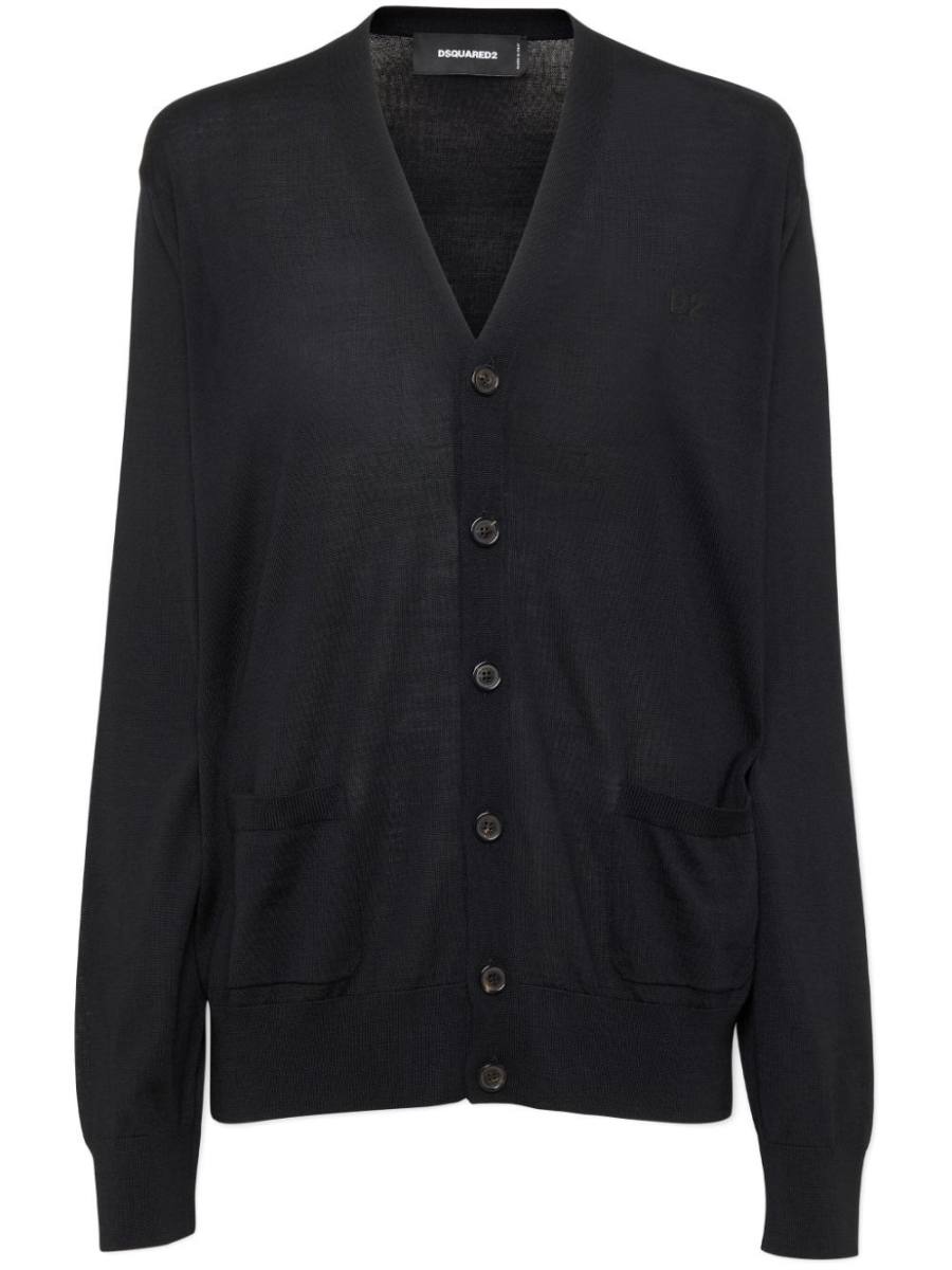 virgin wool cardigan