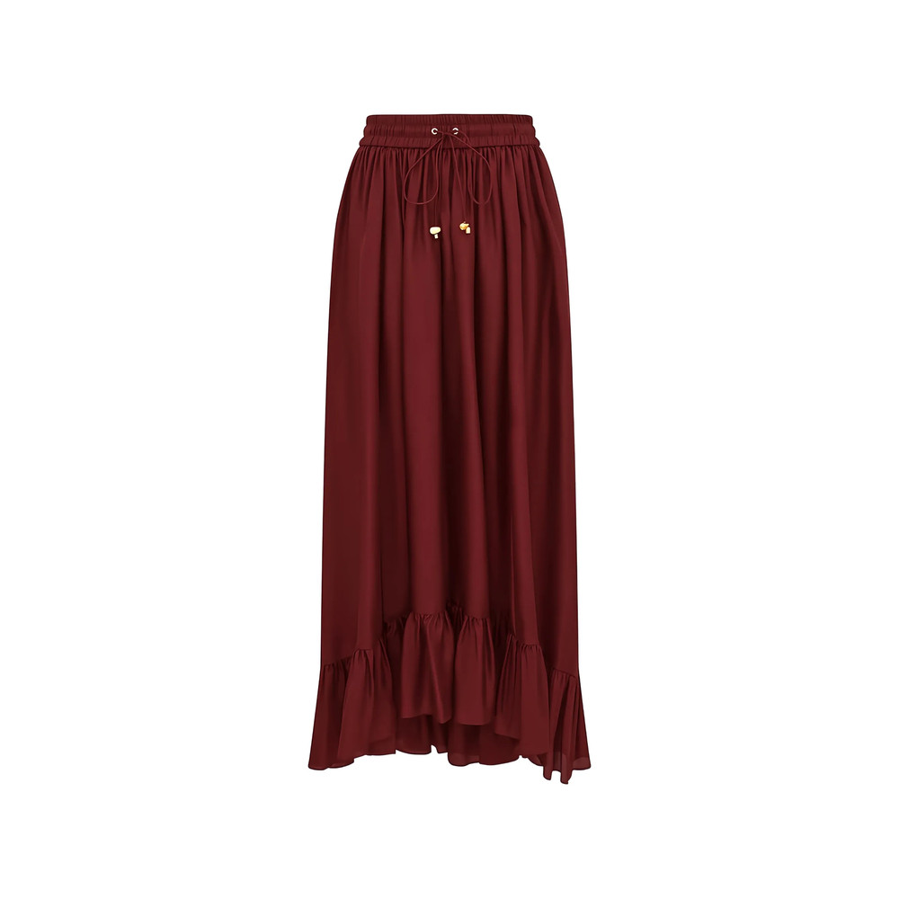 Zimmermann Aster Ruffled Maxi Skirt