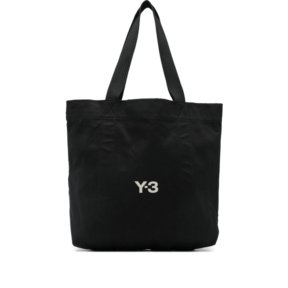 Y-3 Logo Canvas Tote Bag