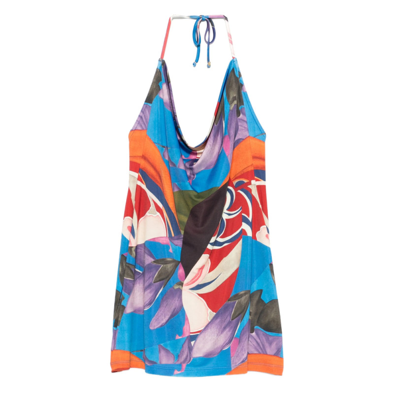 Donde Esteban Floral-print Mini Dress