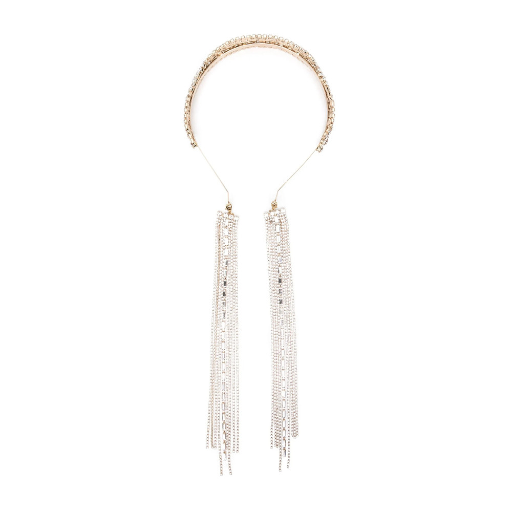 Rosantica Crystal-embellished Slip-on Head Band
