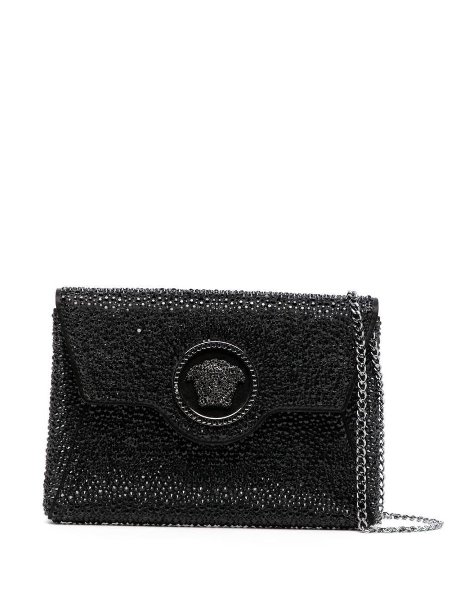 La Medusa crystal envelope clutch