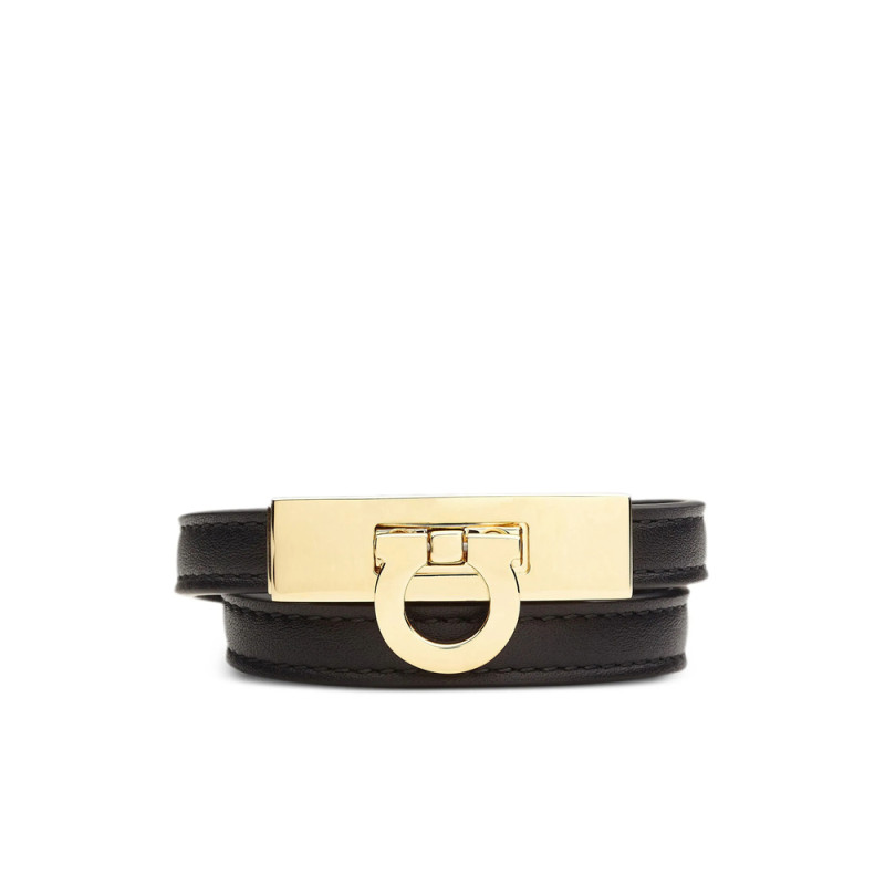 Ferragamo Gancini Double Twist Bracelet