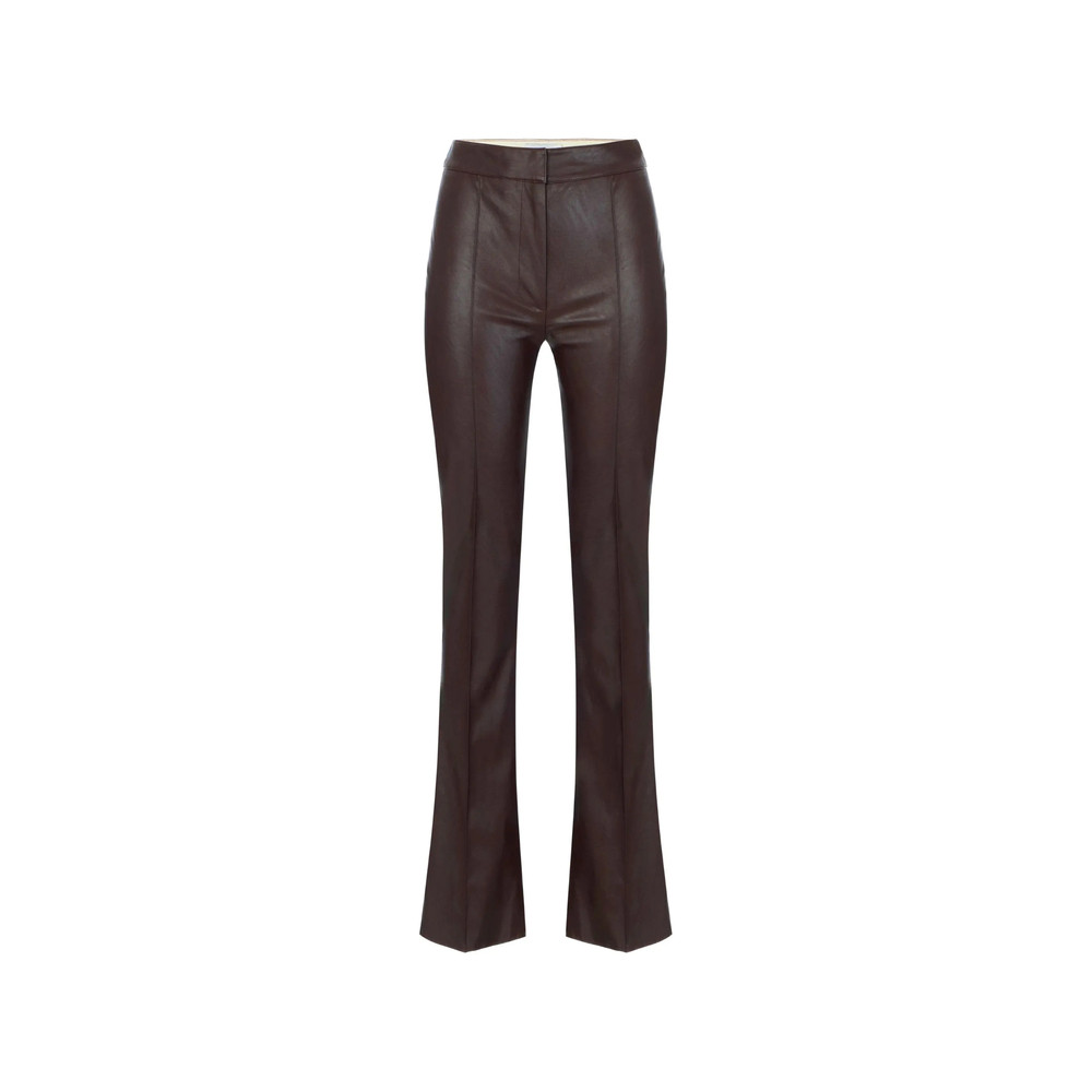Elisabetta Franchi Trousers With Ribbing