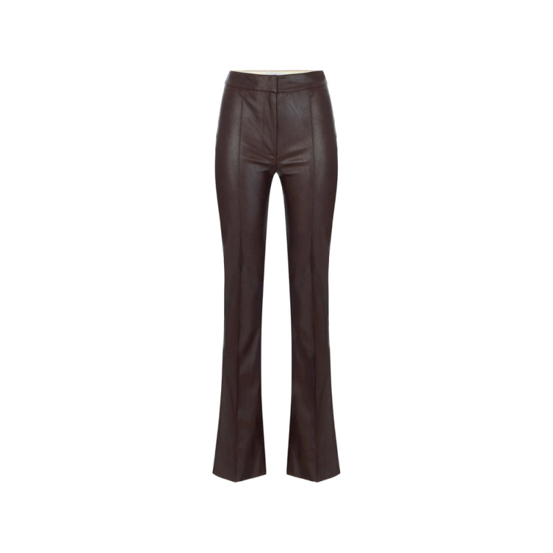 Elisabetta Franchi Trousers With Ribbing