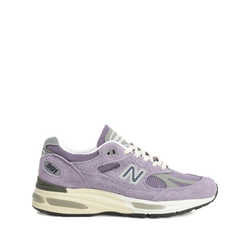 New Balance 991 Suede-panel Sneakers