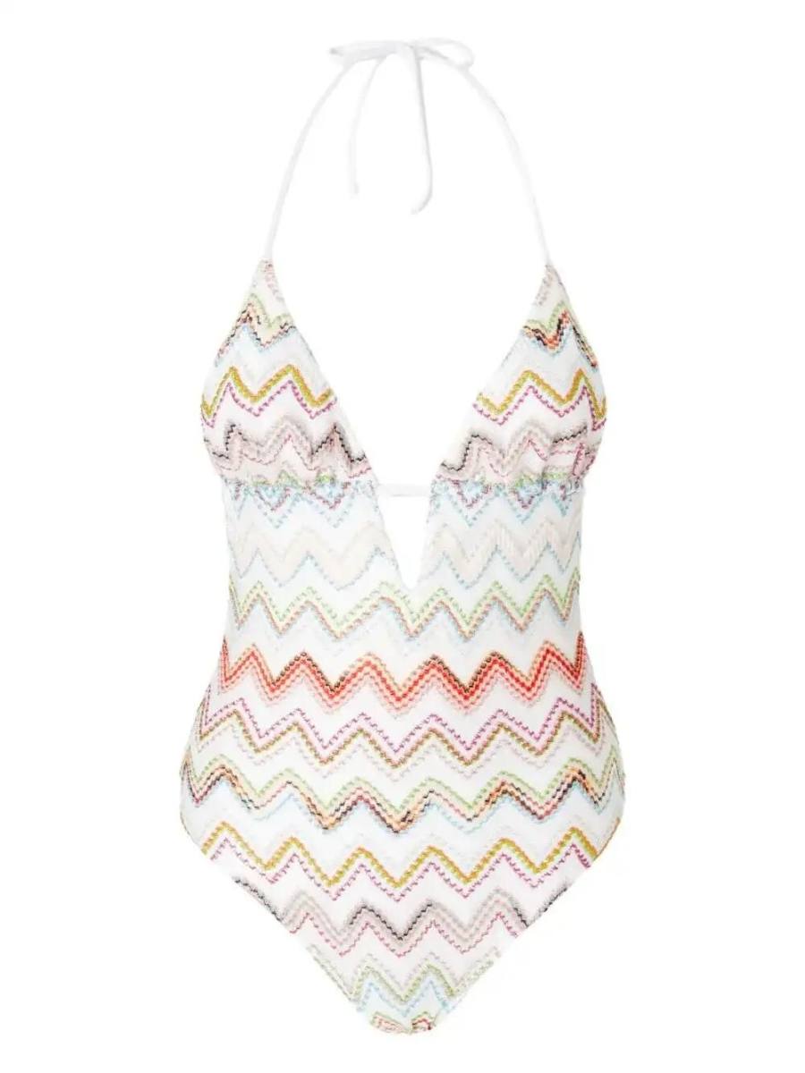 zigzag swimsuit