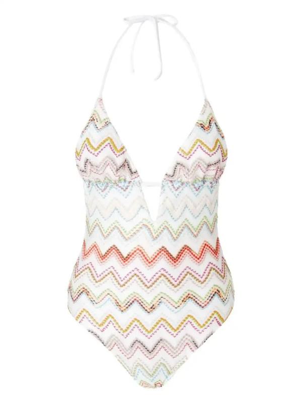 zigzag swimsuit