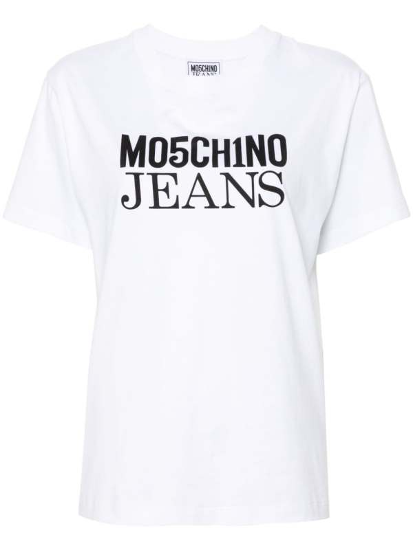 logo-print cotton T-shirt