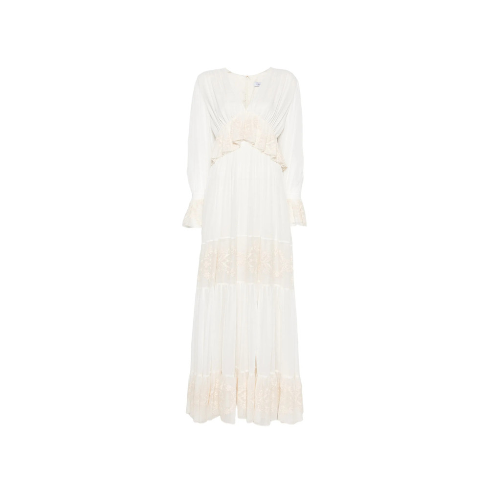 Raquel Diniz Lorelai V-neck Maxi Dress