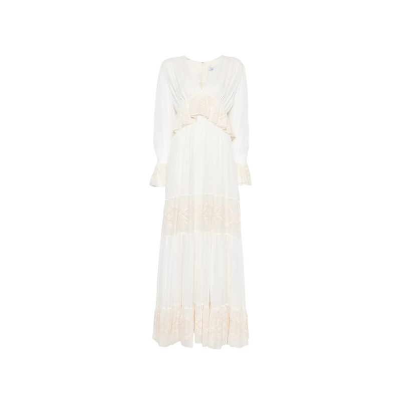 Raquel Diniz Lorelai V-neck Maxi Dress