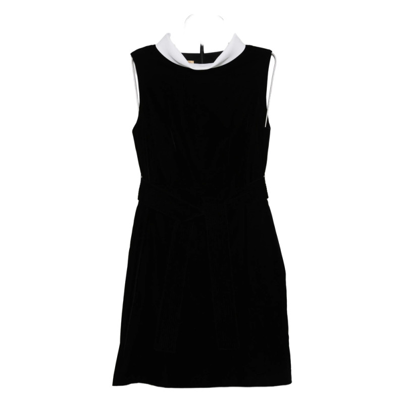 Curiel Mock-neck Sleeveless Dress