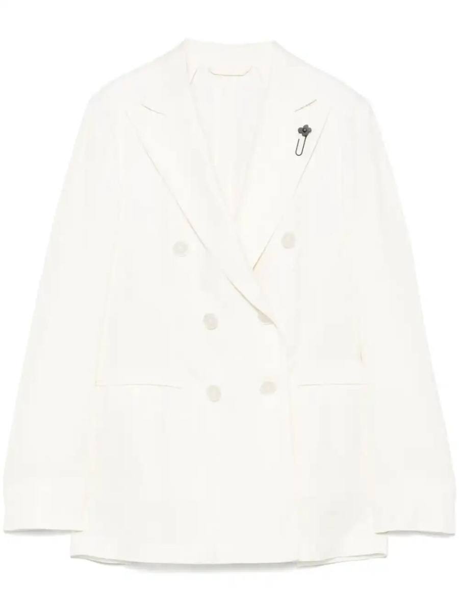 double-breasted blazer