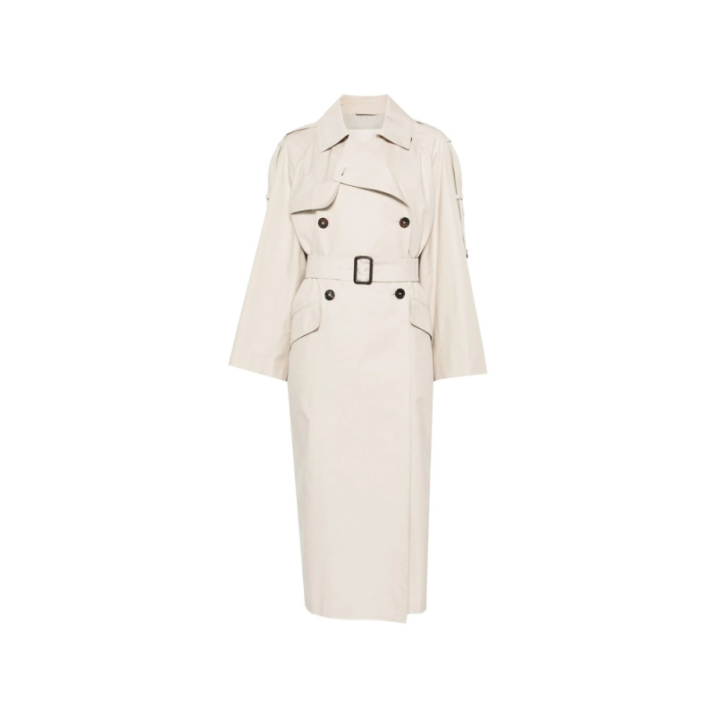 Max Mara The Cube Belted Double-breasted Coat
