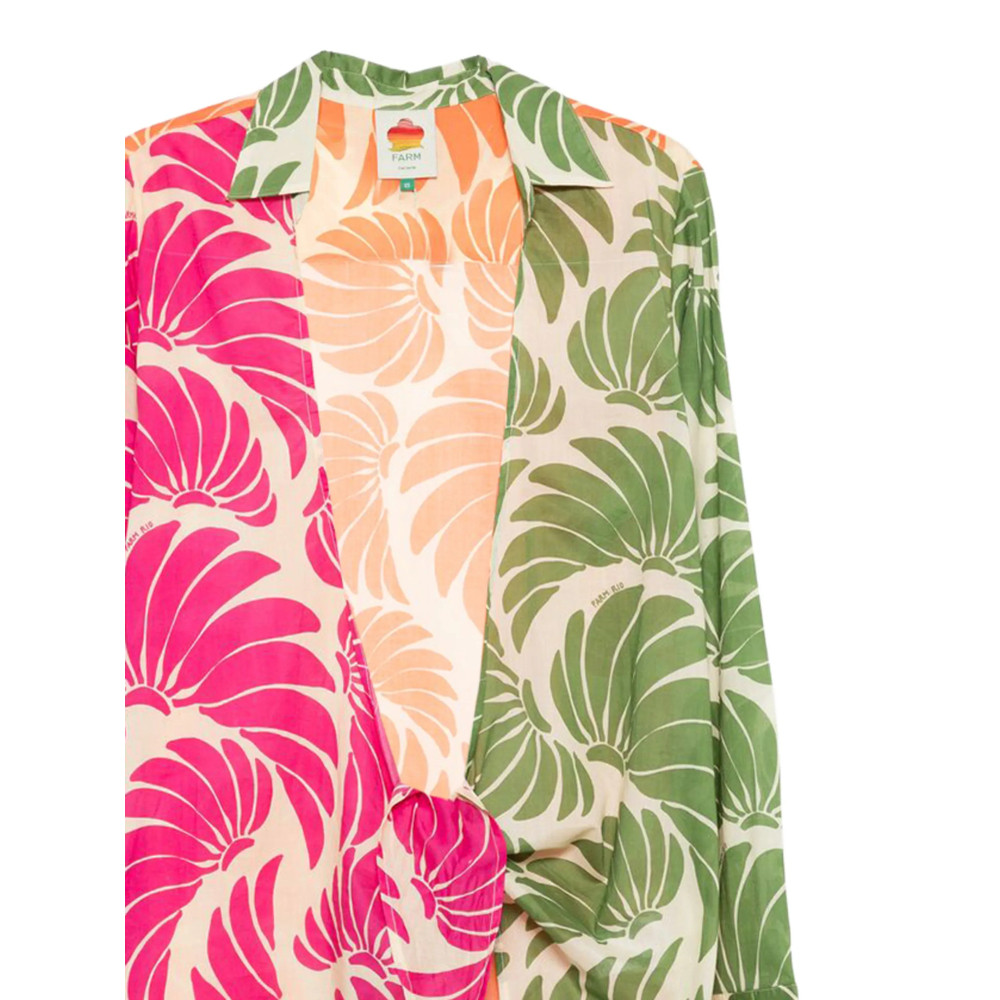 Farm Rio Floral Tie Front Dress