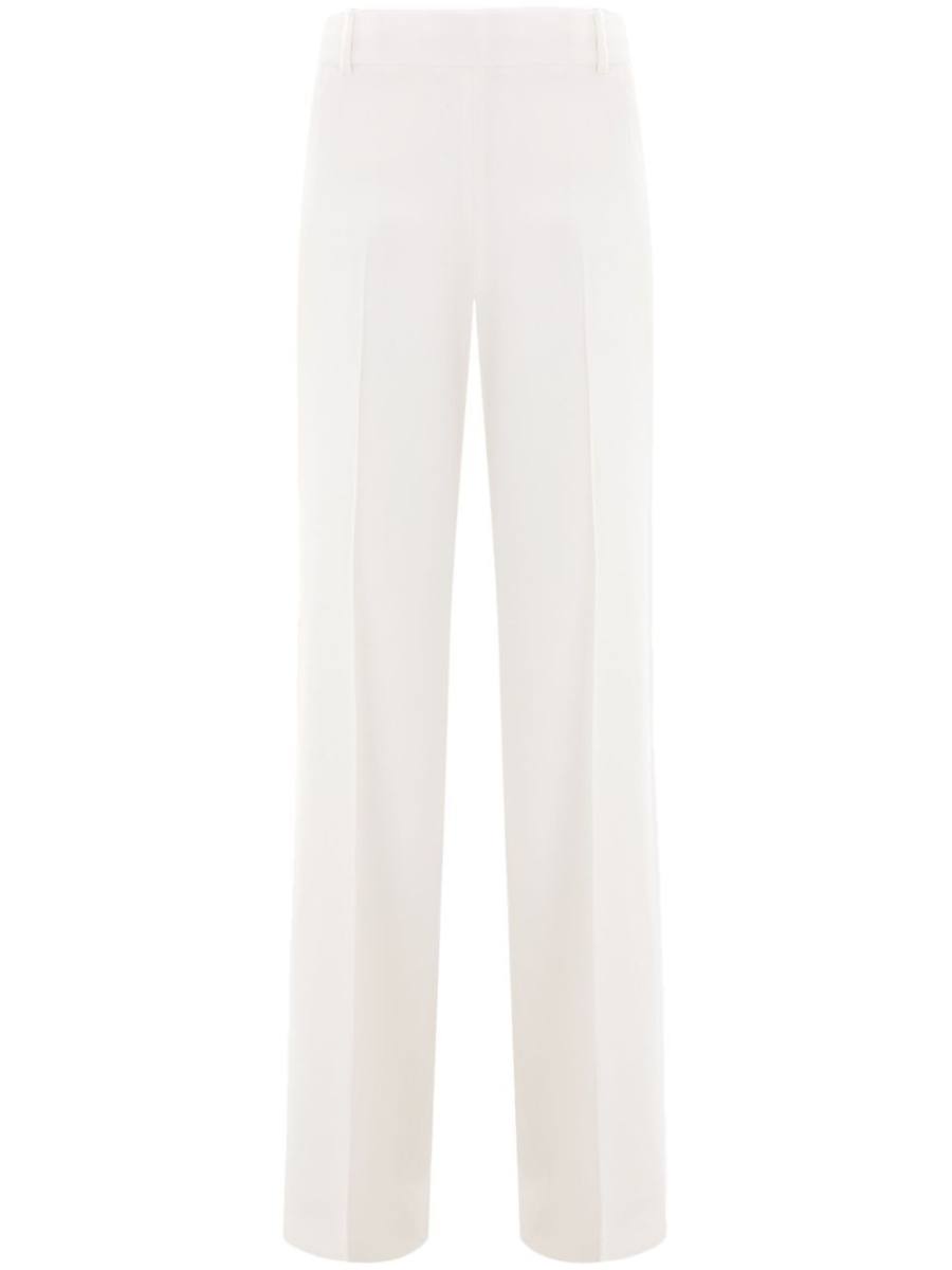 creased palazzo pants