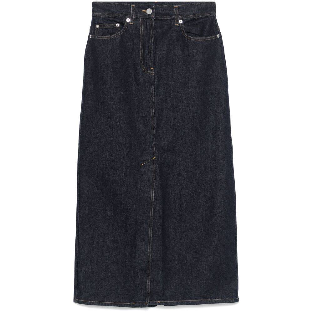 Loulou Studio Rona Midi Skirt