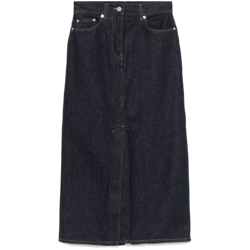Loulou Studio Rona Midi Skirt