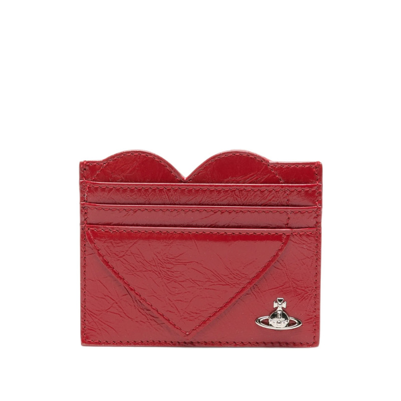 Vivienne Westwood Heart-shaped Orb Card Holder