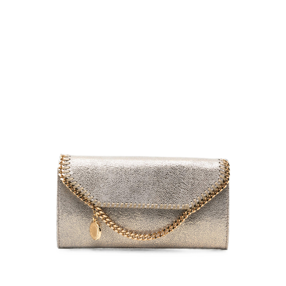 Stella Mccartney Falabella Chain-trim Clutch Bag