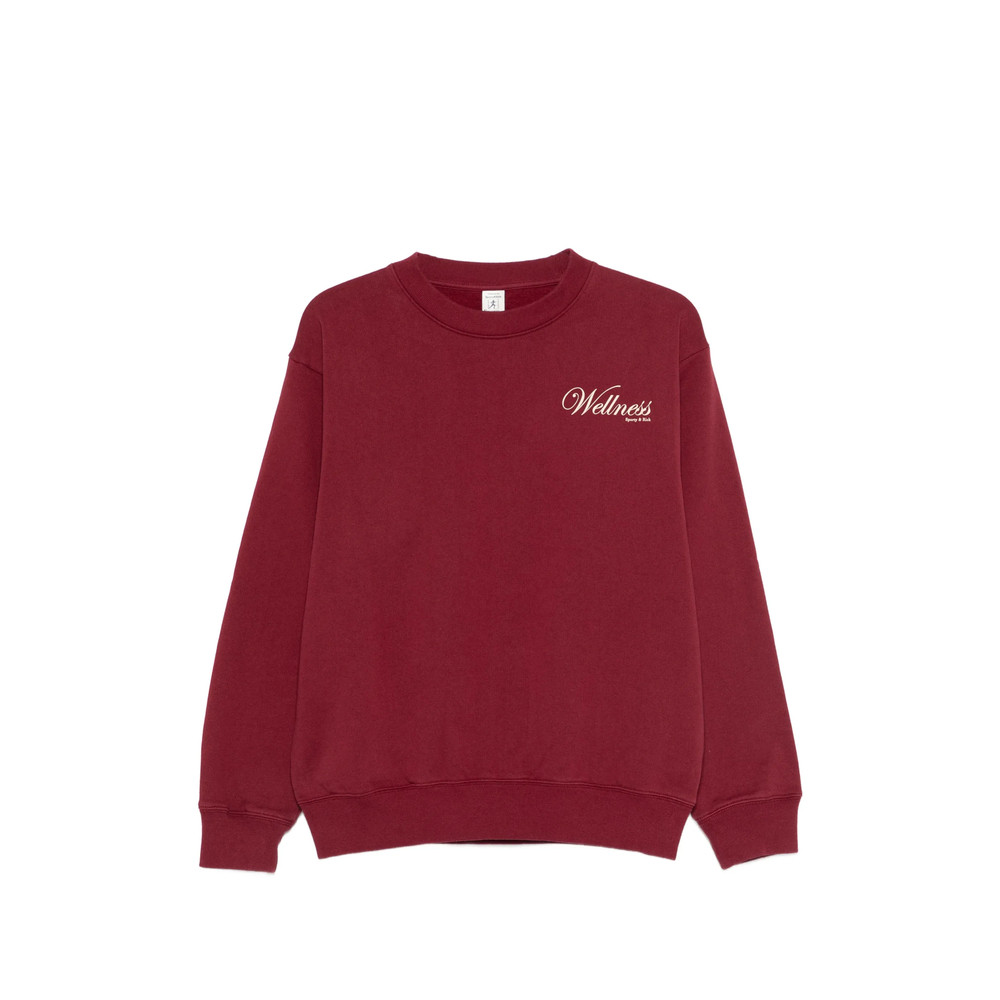 Sporty & Rich Soho Logo Crew-neck Sweatshirt