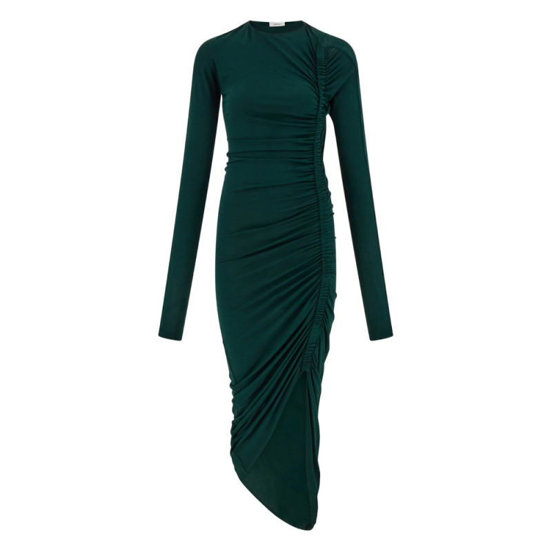 Ferragamo Asymmetric Maxi Dress