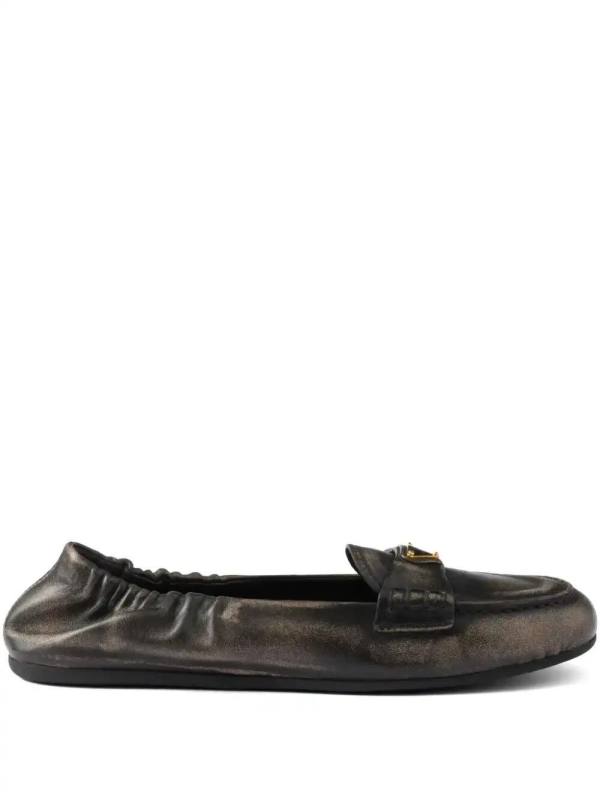 nappa-leather loafers
