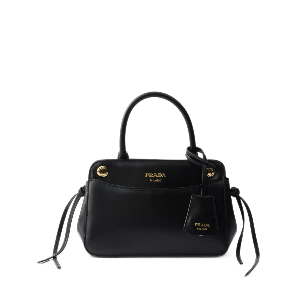Prada Carry Mini Leather Handbag